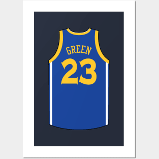 Draymond Green Golden State Jersey Qiangy Posters and Art